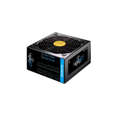 Chieftec Блок живлення Proton (750W), >85%, 80+ Bronze, 140мм, 1xMB 24pin(20+4), 1xCPU 8pin(4+4), 3xMolex, 6xSATA, 4xPCIe 8pin(6+2), Fully Modular