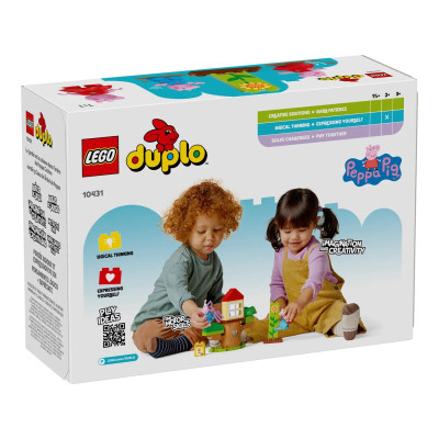 LEGO Конструктор DUPLO Peppa Pig Сад та будиночок на дереві Пеппі