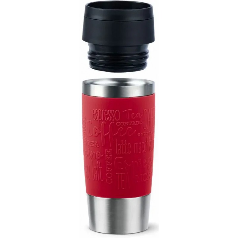 Tefal Термочашка Travel Mug Classic, 360мл, нержавіюча сталь, червоний