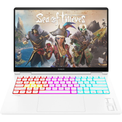 HP Ноутбук OMEN 14-fb0013ua 14" 2.8K OLED, Intel U7-155H, 16GB, F1024GB, NVD4060-8, DOS, білий