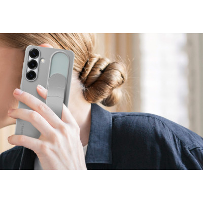 Samsung Чохол для Galaxy S25+ (S936), Standing Grip case, сірий