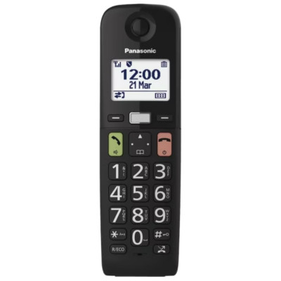 Panasonic Радіотелефон Panasonic KX-KX-TGU110UAB, чорний