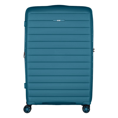 2E Валіза, Aero, поліпропілен, велика, 99/119 л, TSA, 4 колеса, EXP, синій