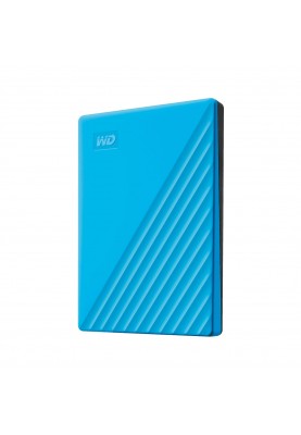 WD Портативний жорсткий диск 4TB USB 3.2 Gen 1 My Passport Синій