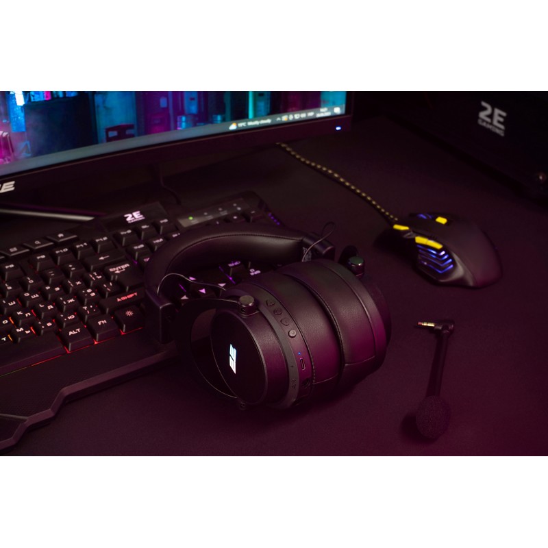 2E Gaming Гарнітура HG360 RGB WL 7.1 Black