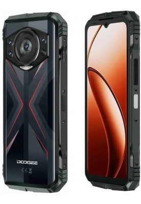 Doogee Смартфон S118 6.58" 8/512ГБ, 2SIM, 10800мА • рік, чорно-червоний