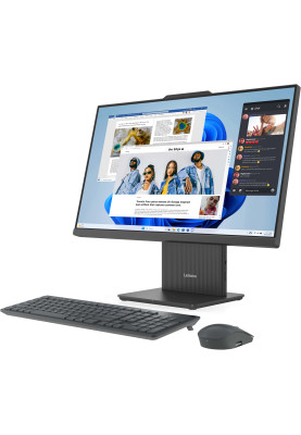 Lenovo Комп'ютер персональний моноблок Lenovo IdeaCentre AIO 27IRH9 27" QHD IPS AG, Intel i5-13420H, 16GB, F1TB, UMA, кл+м, без ОС, сірий