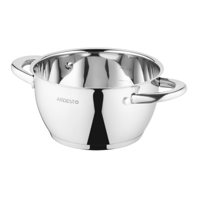 ARDESTO Каструля зі скляною кришкою Gemini Lucca, 2.3л, нержавіюча сталь