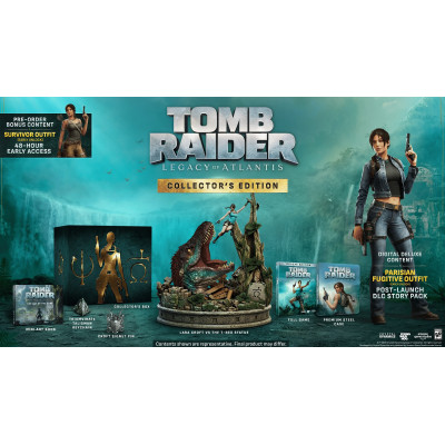 Games Software Гра консольна PS5 Tomb Raider: Legacy of Atlantis – Collector’s Edition, BD диск