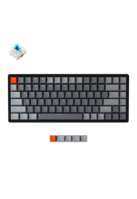 Keychron Клавіатура K2 84 Key Gateron G PRO Blue Hot-Swap RGB WL UA Black