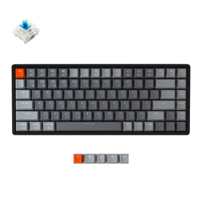Keychron Клавіатура K2 84 Key Gateron G PRO Blue Hot-Swap RGB WL UA Black