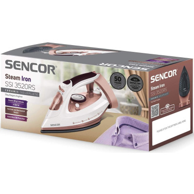 Sencor Праска, 3100Вт, 280мл, білий-золото