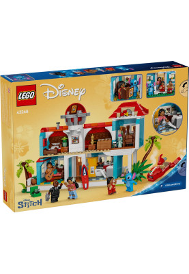 LEGO Конструктор Disney Classic Пляжний будинок Ліло і Стіч