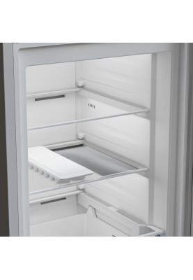 Beko Морозильна камера, 187x60x71, 286л, 1дв., A+, NF, нержавіюча сталь