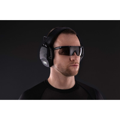 2E Tactical Тактичні захисні навушники Pulse Pro Black NRR 22 dB, активні