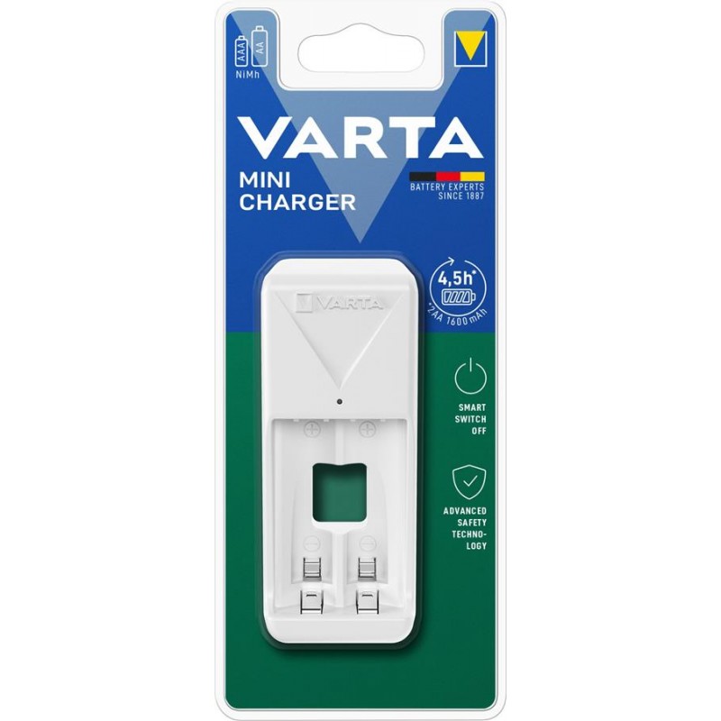 VARTA Зарядний пристрій Mini Charger , для АА/ААА акумуляторів