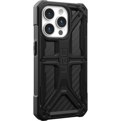 UAG Чохол для Apple iPhone 15 Pro Max Monarch, Carbon Fiber