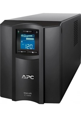 APC Джерело безперебійного живлення Smart-UPS C 1000VA/600W, LCD, USB, SmartConnect, 8xC13