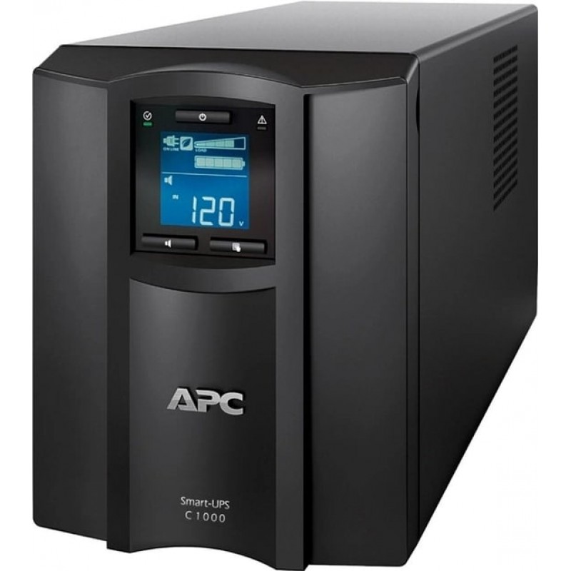 APC Джерело безперебійного живлення Smart-UPS C 1000VA/600W, LCD, USB, SmartConnect, 8xC13