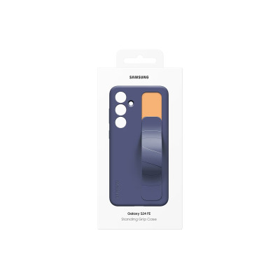 Samsung Чохол для Galaxy S24 FE (S721), Standing Grip Case, чорний синій