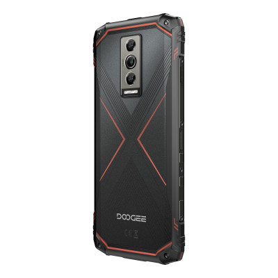 Doogee Смартфон Blade 10 Pro 6.56" 6/256ГБ, 2SIM, 5150мА рік, чорно-червоний