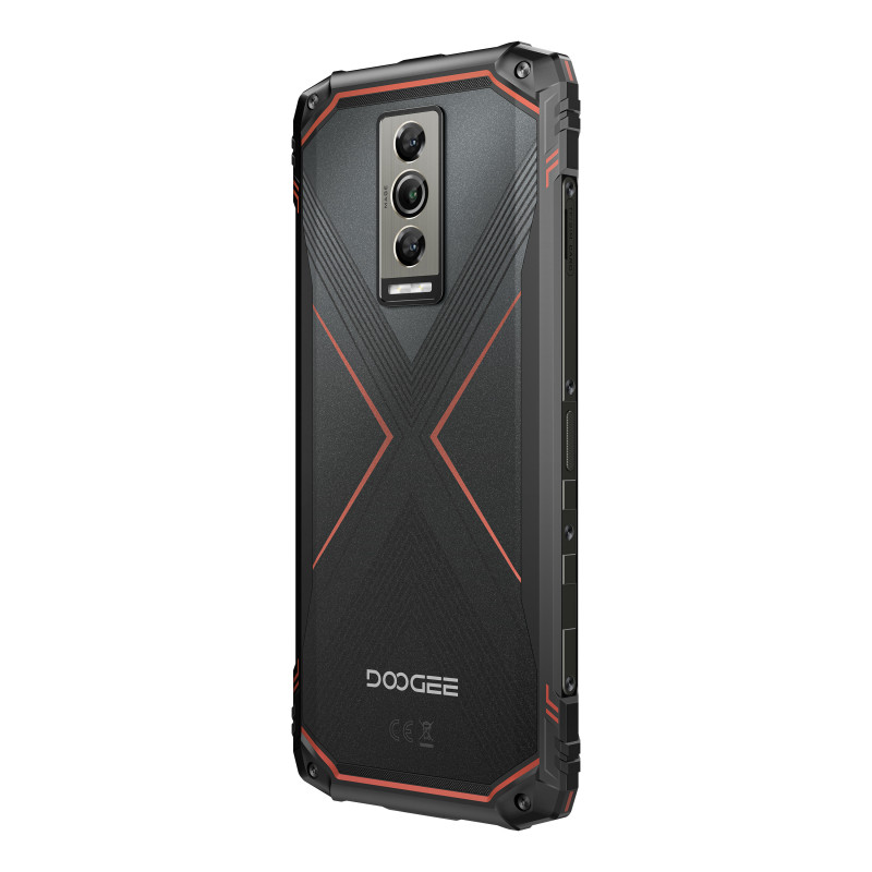 Doogee Смартфон Blade 10 Pro 6.56" 6/256ГБ, 2SIM, 5150мА•год, чорно-червоний