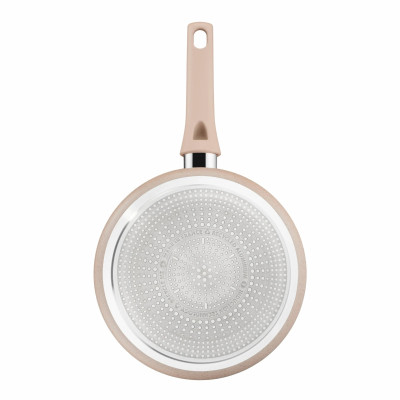 Tefal Сотейник Delight, з кришкою, 24см, алюміній, бпкеліт, бежевий