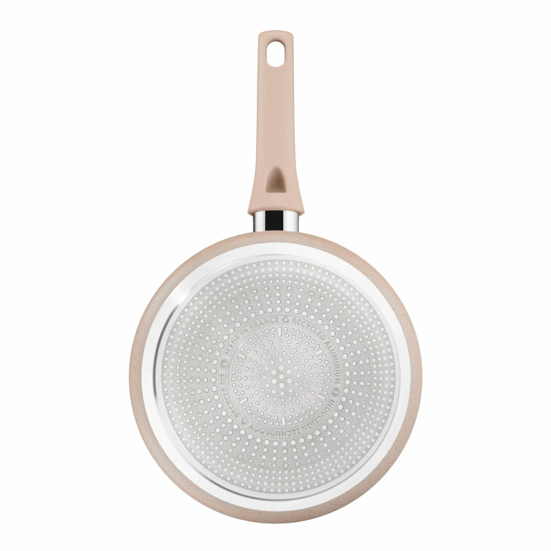 Tefal Сотейник Delight, з кришкою, 24см, алюміній, бпкеліт, бежевий