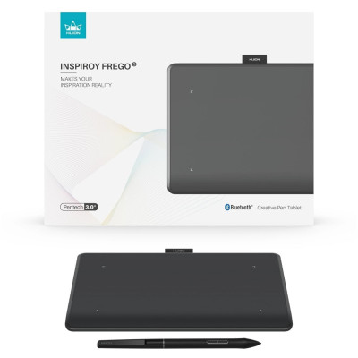 Huion Графічний планшет 10.5"x6.25" Inspiroy Frego M, BT, USB-C, чорний Huion Графічний планшет 10.5"x6.25" Inspiroy Frego M, BT, USB-C, чорний