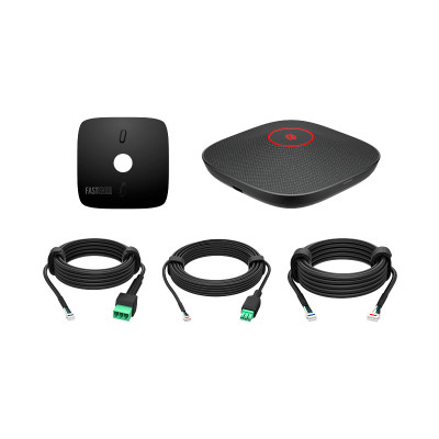 Poly Мікрофон настільний Studio A2, 4х Uni-mic, радіус 4.3м, 2x Euroblock, чорний