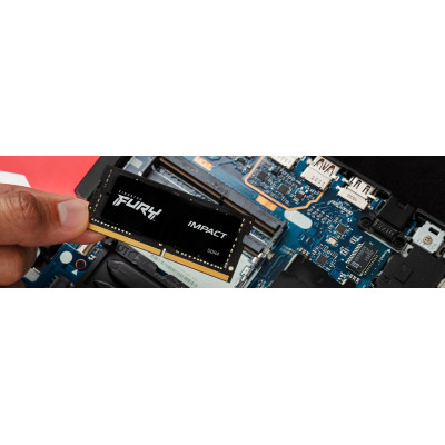 Kingston Пам'ять ноутбука DDR4 32GB KIT (16GBx2) 2666 FURY Impact