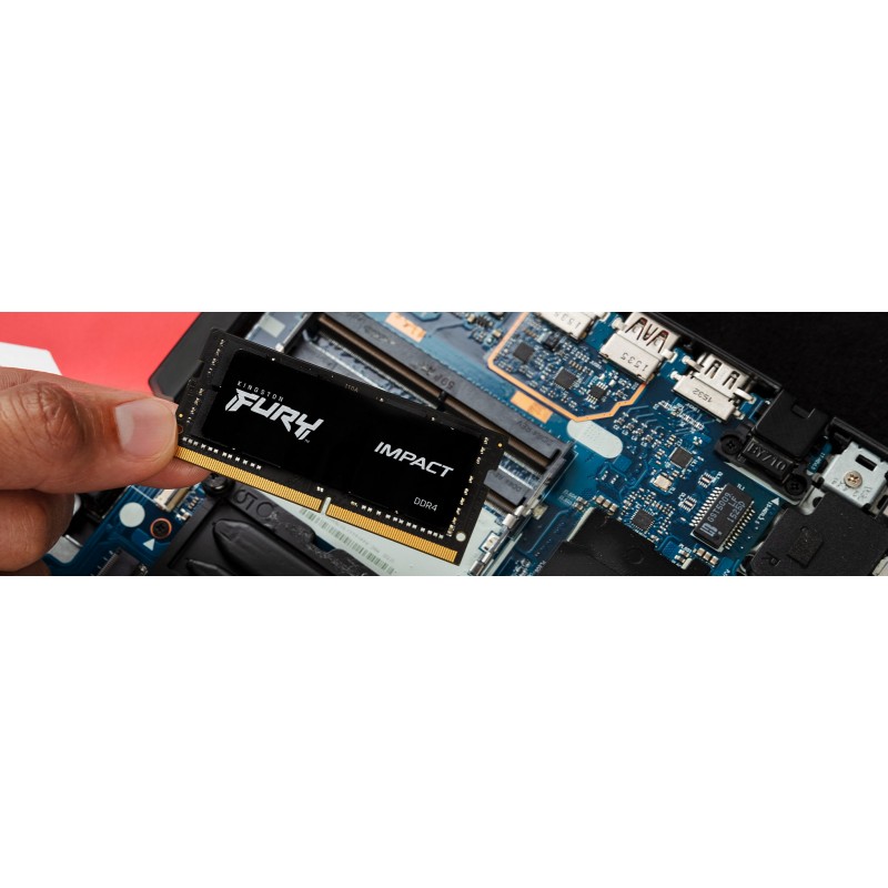 Kingston Пам'ять ноутбука DDR4 32GB KIT (16GBx2) 2666 FURY Impact