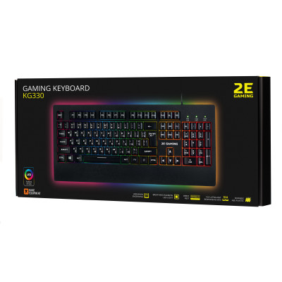 2E Gaming KG330 LED USB Black Ukr