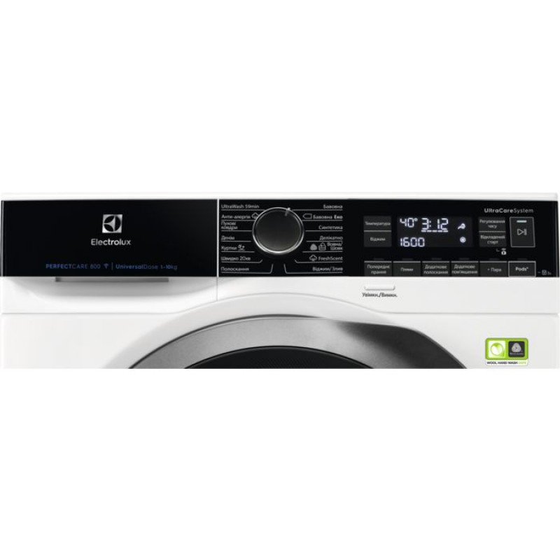 Electrolux Пральна машина фронтальна, 10кг EW8F161PSUC