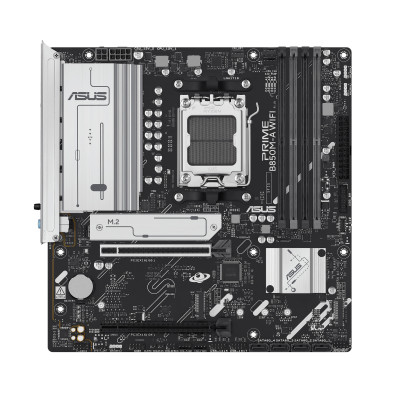 ASUS Материнська плата PRIME B850M-A WIFI sAM5 B850 4xDDR5 M.2 HDMI DP WiFi BT mATX