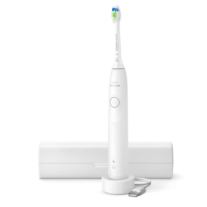Philips Щітка зубна електр., Sonicare 5300 Series, 62т. колив/хв, насадок-1, футляр, білий