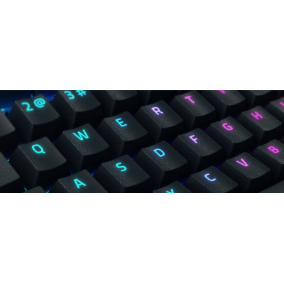Razer Клавіатура механічна BlackWidow V4 X 110key, Green Switch, USB-A, EN/RU, RGB, чорний