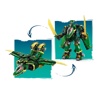 LEGO Конструктор  Ninjago Реактивний робот Ллойда