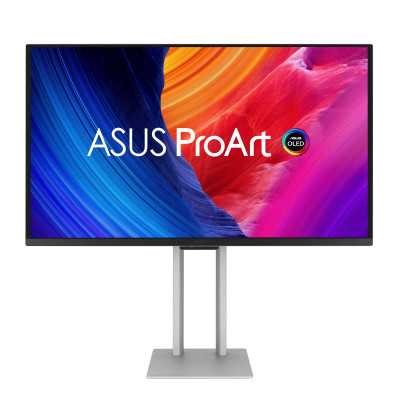 ASUS Монітор Asus 26.5" ProArt OLED PA27UCDMR HDMI, DP, UCB-C, 2xThunderbolt, USB, MM, QD-OLED, 3840x2160, 240Hz, 1ms, DCI-P3 99%, AdaptiveSync, Pivot, HDR400