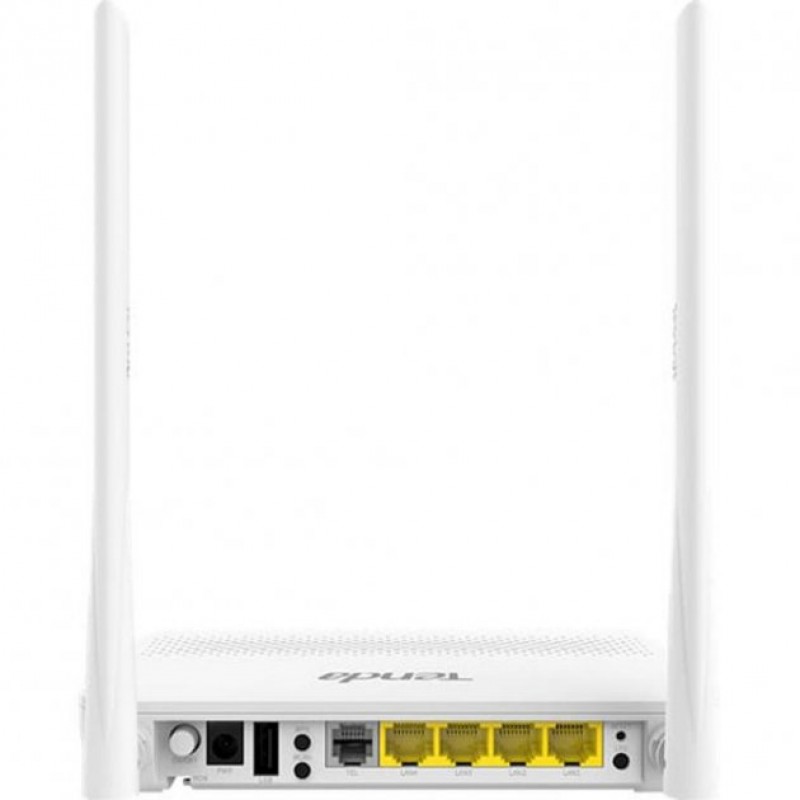 Tenda Абонентський термiнал HG6 GPON, N300, 4xGE LAN, 1xONT WAN, 1xUSB, 1xFXS