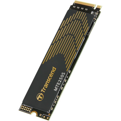 Transcend Накопичувач SSD M.2 4TB PCIe 4.0 MTE250S + розсіювач тепла