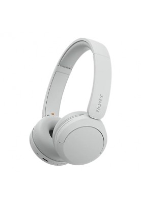 Sony Навушники On-ear WH-CH520 BT 5.2, SBC, AAC, Wireless, Mic, Білий