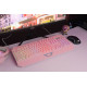 2E Gaming Клавіатура KG315 RGB USB Pink Ukr