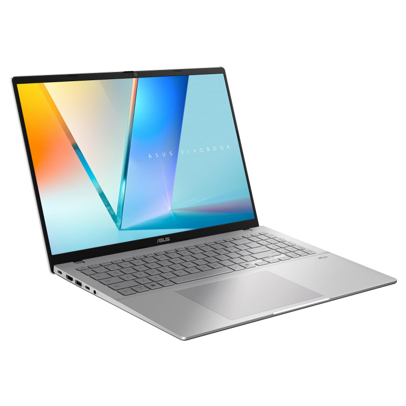 ASUS Ноутбук Vivobook S16 S3607CA-RP008 16" WUXGA IPS, Intel Ultra 7 255H, 16GB, F1TB, UMA, NoOS, Сріблястий