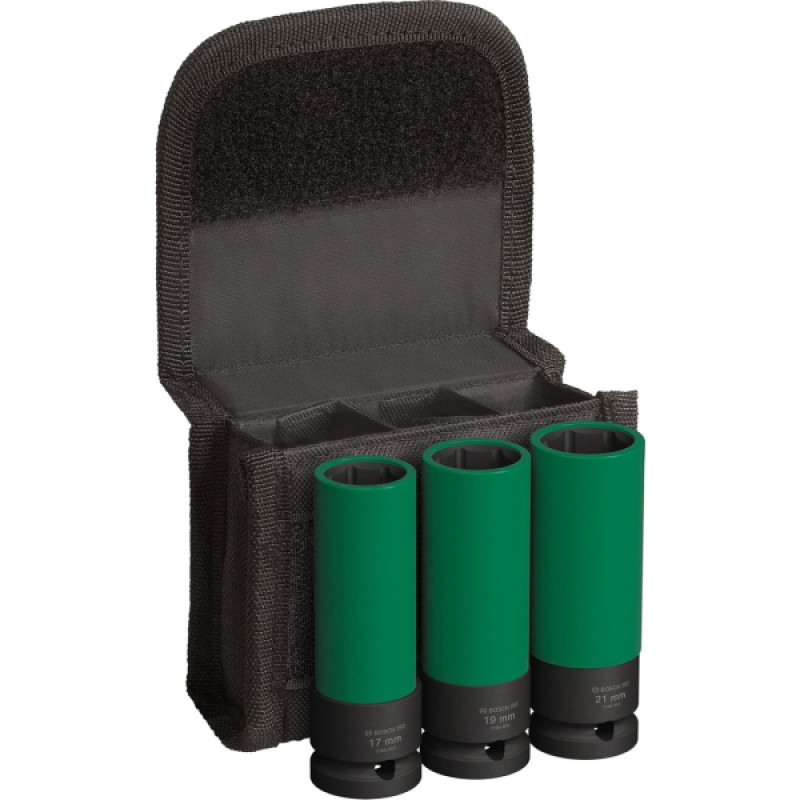 Bosch Набір ударних торцевих головок Professional Extra Deep 3шт 1/2" 85мм