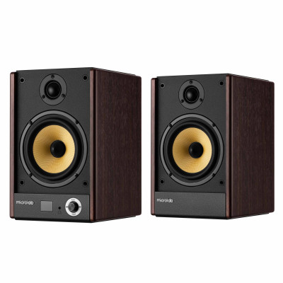 Microlab Акустична система SOLO 5 2.0, 90w, mini-jack/bluetooth, коричневий Microlab Акустична система SOLO 5 2.0, 90w, mini-jack/bluetooth, коричневий