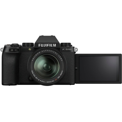 Fujifilm X-S10++ XF 18-55mm F2.8-4.0 Kit Black