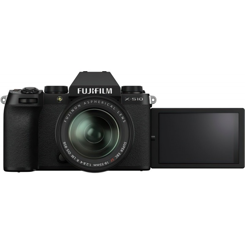 Fujifilm X-S10++ XF 18-55mm F2.8-4.0 Kit Black