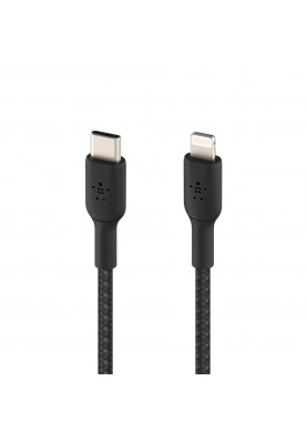 Belkin USB-С - Lightning, BRAIDED[2m, black]