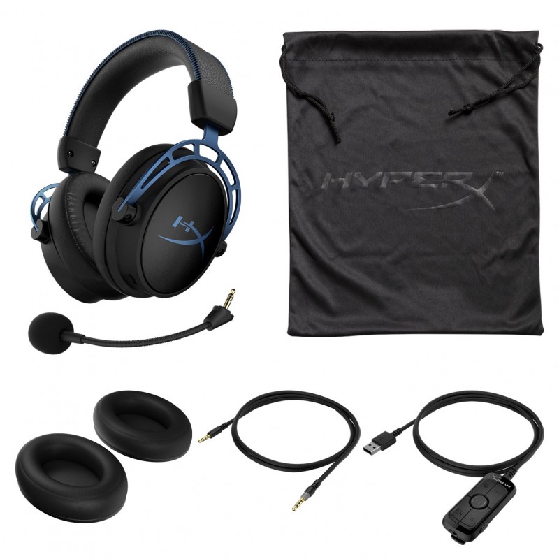 HyperX Гарнітура ігрова Cloud Alpha S Black/Blue